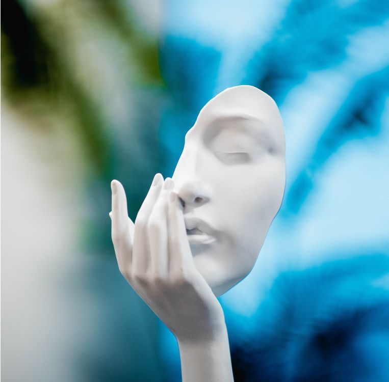 Newport Beach med spa, art piece