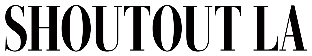 Bold text spelling "SHOUTOUT" in black.